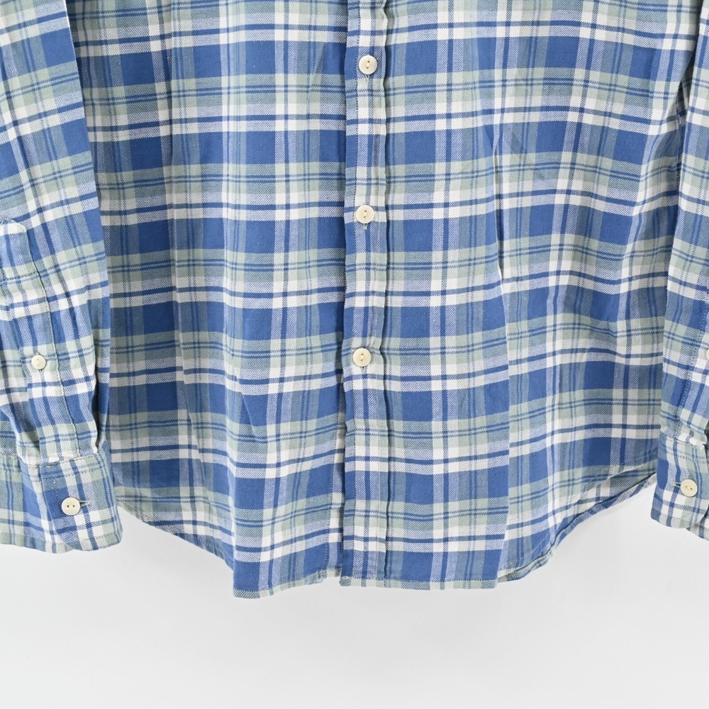 VINEYARD VINES Mens Plaid Shirt Size M Slim Longshore Blue Green Button Casual - Picture 9 of 11